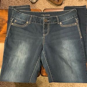 Maurice’s jegging. Very loved but still got some life left in them!